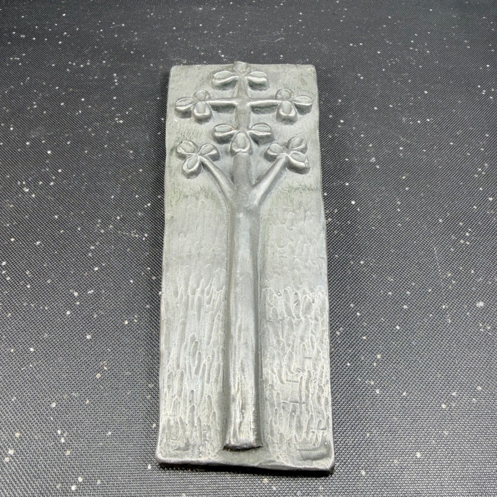 Wild Goose Studio Tree Cross Irish Wall Plaque Kinsale Ireland Cast Metal Art - Picture 9 of 9